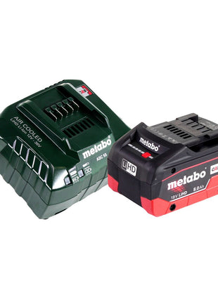 Metabo W 18 LTX 125 Quick Akku Winkelschleifer 18 V 125 mm + 1x Akku 8,0 Ah + Ladegerät + MetaLoc