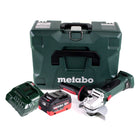 Metabo W 18 LTX 125 Quick Akku Winkelschleifer 18 V 125 mm + 1x Akku 8,0 Ah + Ladegerät + MetaLoc