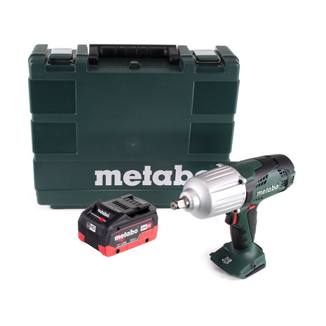 Metabo SSW 18 LTX 600 Akku Schlagschrauber 18 V 600 Nm 1/2" + 1x Akku 8,0 Ah + Koffer - ohne Ladegerät