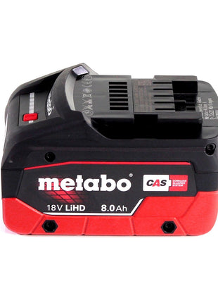 Metabo SSW 18 LTX 600 Akku Schlagschrauber 18 V 600 Nm 1/2" + 1x Akku 8,0 Ah + Koffer - ohne Ladegerät