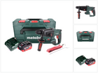 Martillo combinado a batería Metabo KHA 18 LTX 18 V 2,2 J SDS Plus + 1x batería 8,0 Ah + cargador + metaBOX