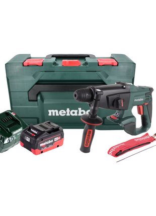 Martillo combinado a batería Metabo KHA 18 LTX 18 V 2,2 J SDS Plus + 1x batería 8,0 Ah + cargador + metaBOX