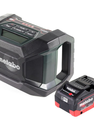 Metabo R 12-18 DAB+ BT Akku Baustellenradio 12-18 V DAB+ Bluetooth + 1x Akku 5,5 Ah - ohne Ladegerät