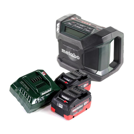 Metabo R 12-18 DAB+ BT Akku Baustellenradio 12-18 V DAB+ Bluetooth + 2x Akku 5,5 Ah + Ladegerät