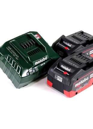 Metabo R 12-18 DAB+ BT Radio de chantier sur batterie 12-18 V DAB+ Bluetooth + 2x batteries 5,5 Ah + chargeur