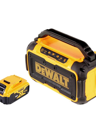 DeWalt DCR 011 Akku Bluetooth Lautsprecher 10,8 - 18 V + 1x Akku 5,0 Ah - ohne Ladegerät