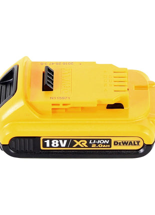 DeWalt DCG 405 FN Akku Winkelschleifer 18 V 125 mm Brushless + 1x Akku 2,0 Ah - ohne Ladegerät