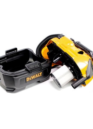 Aspirador en seco y húmedo a batería Dewalt DCV 582 14,4 - 18 V + 2x baterías 2,0 Ah + cargador