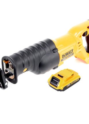 Dewalt DCS 380 N Akku Säbelsäge Reciprosäge 18 V + 1x Akku 2,0 Ah - ohne Ladegerät