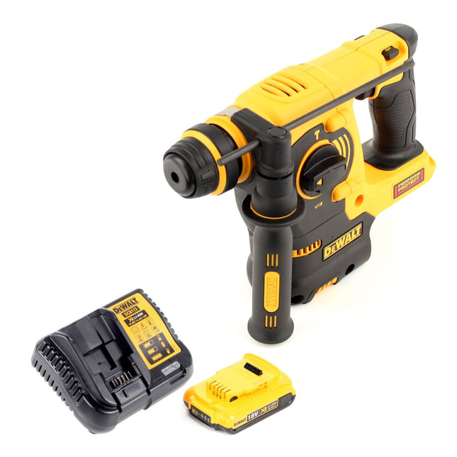 DeWalt DCH 253 D1 Akku Kombi Bohrhammer 18 V 2,1 J SDS plus + 1x Akku 2,0 Ah + Ladegerät - Toolbrothers