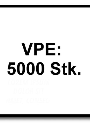 SPAX GIX-D tornillos para paneles de yeso 3,5 x 45 mm 5000 piezas (5x 1991170350456) punta de broca fosfatada rosca completa cabeza de trompeta ranura en cruz H2