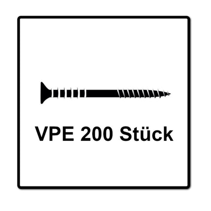 SPAX Justierschraube 6,0 x 90 mm 200 Stück ( 2x 161010600903 ) Justiergewinde mit Halterillen Flachkopf T-STAR Plus 4Cut WIROX