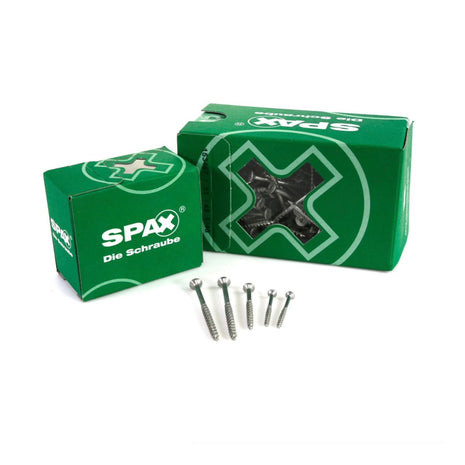 SPAX Universalschraube 4,5 x 40 mm 400 Stk ( 2x 0191010450403 ) Teilgewinde Senkkopf T-STAR plus 4Cut WIROX