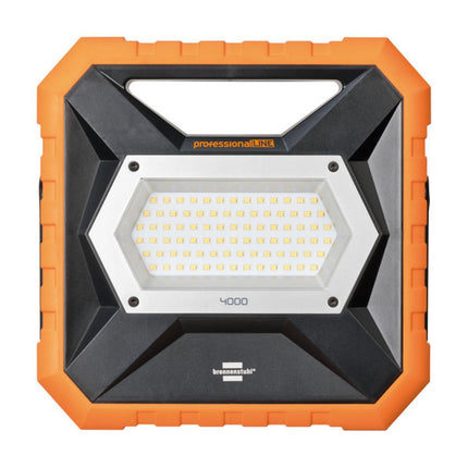 Brennenstuhl professionalLINE Set 4x X 4000 MA Mobiler Akku LED Strahler 11,1 V 5,4 Ah ( 4x 9171320401 ) 3800 Lumen IP55 40 Watt