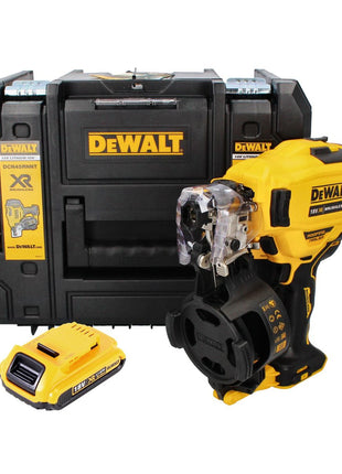 DeWalt DCN 45 RNNT Akku Nagler Coil Nailer 18 V 19 - 44 mm Brushless + 1x Akku 2,0 Ah + TSTAK - ohne Ladegerät