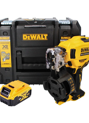 DeWalt DCN 45 RNNT Akku Nagler Coil Nailer 18 V 19 - 44 mm Brushless + 1x Akku 5,0 Ah + TSTAK - ohne Ladegerät