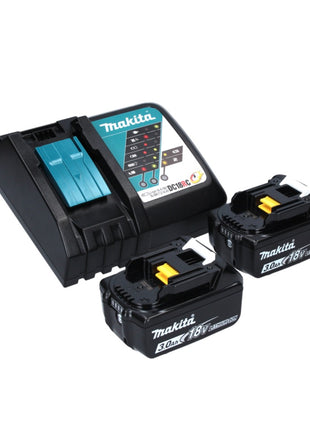 Makita DBS 180 RFJ Akku Bandfeile 18 V 9 x 533 mm Brushless + 2x Akku 3,0 Ah + Ladegerät + Makpac - Toolbrothers