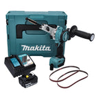 Makita DBS 180 RM1J Akku Bandfeile 18 V 9 x 533 mm Brushless + 1x Akku 4,0 Ah + Ladegerät + Makpac - Toolbrothers