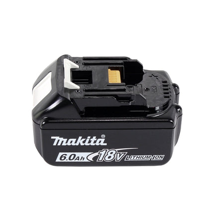 Makita DBS 180 G1J Akku Bandfeile 18 V 9 x 533 mm Brushless + 1x Akku 6,0 Ah + Makpac - ohne Ladegerät