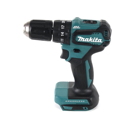 Makita DLX 2221 JX2 Akku Kombo Kit 18 V mit DHP 483 40 Nm + DTD 155 140 Nm Brushless + 2x Akku 3,0 Ah + Ladegerät + Bitset + Makpac