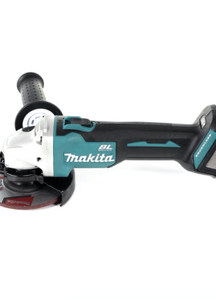 Kit combinado de batería Makita DLX 2334 J 18 V con DHP 485 50 Nm sin escobillas + DGA 504 125 mm sin escobillas + 3x batería 3,0 Ah + cargador + Makpac