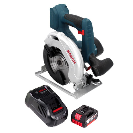 Sierra circular a batería Bosch GKS 18 V-57 Professional 18 V 165 mm + 1x batería 4,0 Ah + cargador