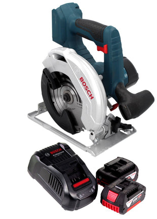 Bosch GKS 18 V-57 Professional Akku Kreissäge 18 V 165 mm + 2x Akku 4,0 Ah + Ladegerät