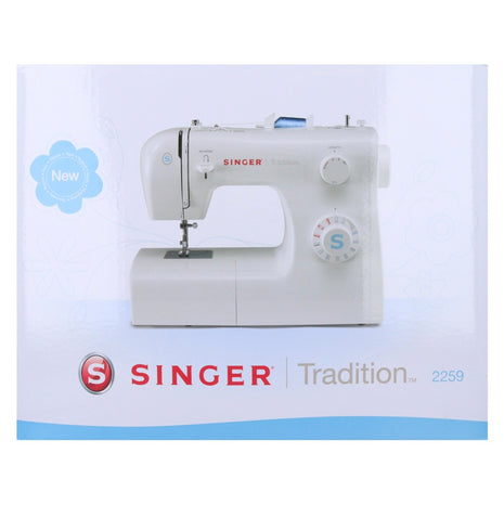 Singer 2259 Tradition Nähmaschine 60 Watt 700 U/min 4 mm Stichlänge / 5 mm Stichbreite