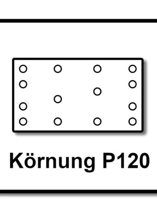 Festool STF 80x133 RU2/50 Schleifstreifen Rubin 2 P120 80 x 133 mm 50 Stk. ( 499050 ) für Rutscher RTS 400, RTSC 400, RS 400, RS 4, LS 130 - Toolbrothers