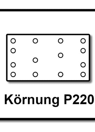 Festool STF 80x133 Schleifstreifen Granat P220 80 x 133 mm 100 Stk. ( 497123 ) für Rutscher RTS 400, RTSC 400, RS 400, RS 4, LS 130 - Toolbrothers