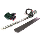 Metabo AHS 18-65 V tagliasiepi a batteria 18 V 63 cm + 2x batteria 4,0 Ah + caricatore