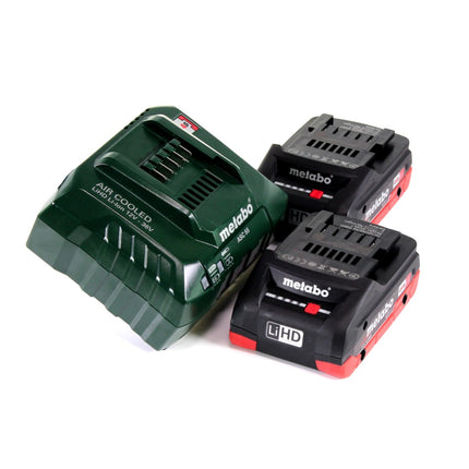 Metabo AHS 18-65 V tagliasiepi a batteria 18 V 63 cm + 2x batteria 4,0 Ah + caricatore