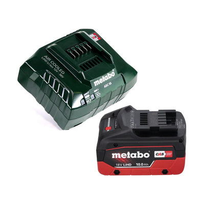 Metabo AHS 18-65 V tagliasiepi a batteria 18 V 63 cm + 1x batteria 10,0 Ah + caricabatterie