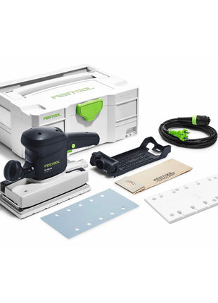 Festool RS 200 EQ-Plus Rutscher Schwingschleifer  330 W 115 x 225 mm ( 567841 ) + Schleifschuh SSH-115x225/10 ( 489629 ) + Systainer