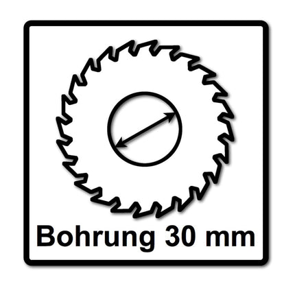 Festool Spezial Kreissägeblatt Set 3x TF80 A 254 x 2,4 x 30 mm ( 3x 575978 ) für TKS 80 Tischkreissäge