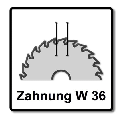 Set di lame circolari universali Festool 3x HW 216 x 30 x 2,3 mm W36 216 mm 36 denti ( 3x 500124 )