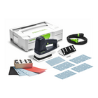 Festool LS 130 EQ-Plus Linearschleifer DUPLEX 260 Watt 133 x 80 mm + 1x Selbstbau Kit Profilschuh + 400x Schleifstreifen + Systainer