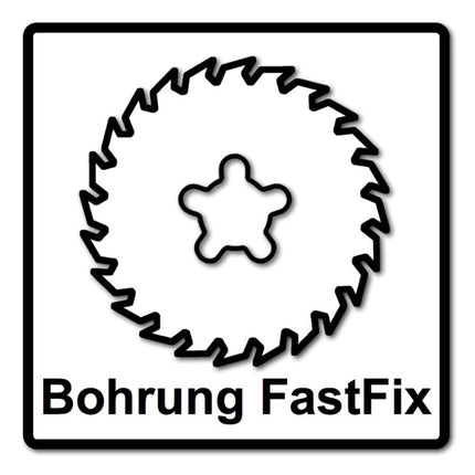 Set di lame circolari speciali Festool TF58 2x 190 x 2,6 mm 190 mm ( 2x 492051 ) 58 denti