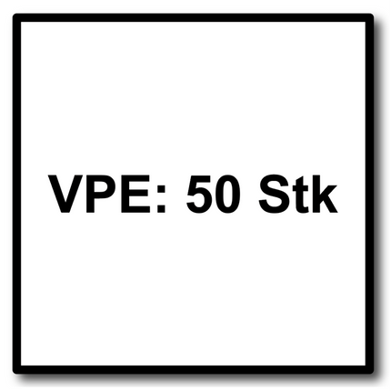 HECO MULTI MONTI plus F Schraubanker 6,0 x 100 mm 50 Stück ( 48503 ) Betonschraube, Senkkopf, T-Drive, verzinkt blau, A2K