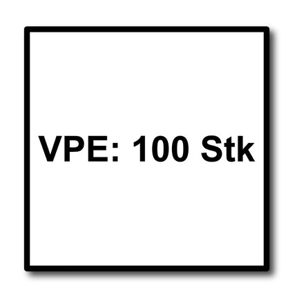 HECO MULTI MONTI plus SS Vite di ancoraggio 7,5 x 40 mm - 100 pz. ( 48389 ) Vite per calcestruzzo a testa esagonale con rondella pressata, zincata blu, A2K