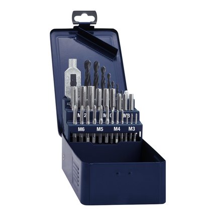Exact MA5 Spezial M3 - M12 Gewindeschneidsortiment 29 tlg. ( 10703 ) HSS Stahl metrisch - Toolbrothers