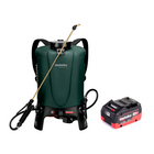 Pulvérisateur à dos à batterie Metabo RSG 18 LTX 15 18 V 15 L 3,0 bar + 1x batterie 8,0 Ah - sans chargeur