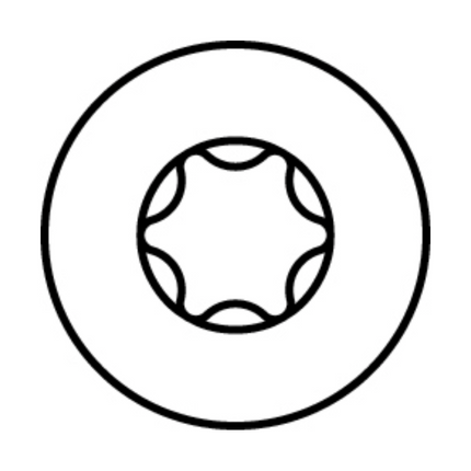 HECO MULTI MONTI plus F Schraubanker 6,0 x 50 mm 200 Stück ( 2x 48495 ) Betonschraube, Senkkopf, T-Drive, verzinkt blau, A2K