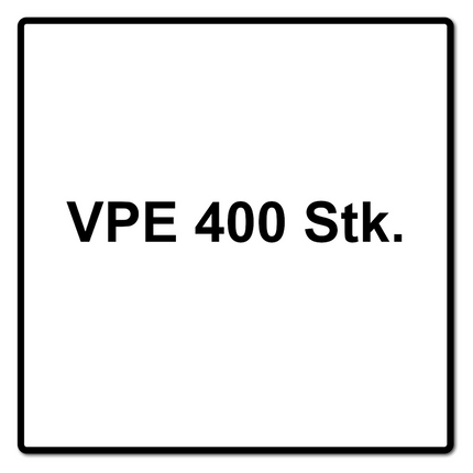 HECO MULTI MONTI plus F Schraubanker 6,0 x 50 mm 400 Stück ( 4x 48495 ) Betonschraube, Senkkopf, T-Drive, verzinkt blau, A2K