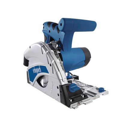 Scheppach PL 55 Sega ad affondamento 160 mm 1200 Watt ( 5901802915 ) + 2x Binari di guida 700 mm + Connettore per binari