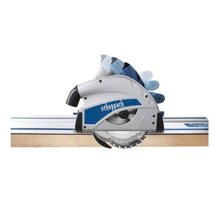 Scheppach PL 55 Sega ad affondamento 160 mm 1200 Watt ( 5901802915 ) + 2x Binari di guida 700 mm + Connettore per binari