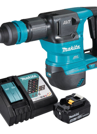 Makita DHK 180 RM1 Akku Meißelhammer 18 V 3,1 J SDS Plus Brushless + 1x Akku 4,0 Ah + Ladegerät