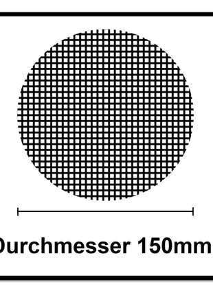 Mirka BASECUT Schleifscheiben 150 mm P40 50 Stk. ( 2261105040 ) Grip 15 Loch