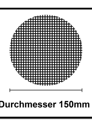 Mirka BASECUT Schleifscheiben 150 mm P60 50 Stk. ( 2261105060 ) Grip 15 Loch