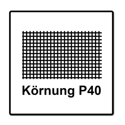 Mirka BASECUT Schleifpapier 115 mm x 50 m P40 Schleifrolle ( 2251100140N ) Universal Schleifpapier - Toolbrothers